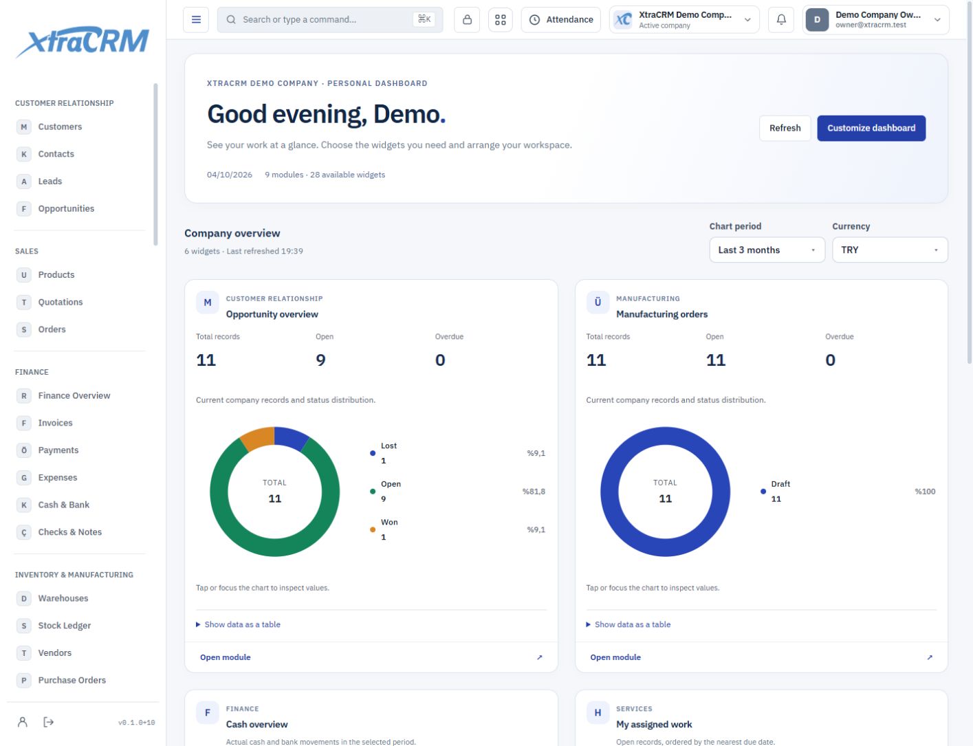 XtraCRM — XtraCRM